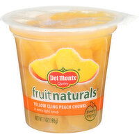 DEL MONTE Fruit Naturals Cup Peaches - 7 Ounce