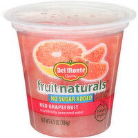DEL MONTE Fruit Naturals Cup Nsa Red Grapefruit - 6.5 Ounce