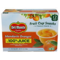 Del Monte Dm Fruit Cup 100 Pct Jc Mnd Or 12 - 0.25 Pound - 12 Count