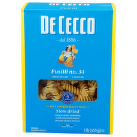 De Cecco Fusilli No. 34 - 1 Pound