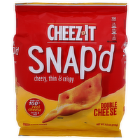 Cheez-It Snap'd Double Cheese Cheesy Baked Snacks - 7.5 Ounce