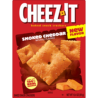 Cheez-It Smoked Cheddar Baked Snack Crackers - 12.4 Ounce