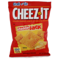 Cheez-It Cheddar Jack Grab N' Go Baked Snack Crackers - 3 Ounce