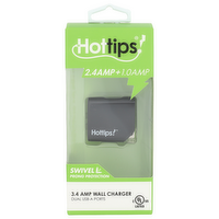 Hottips! 3.4 Amp Wall Charger - 1 Each