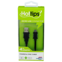 Hottips! Length Charge & Sync Cable Ft - 1 Each