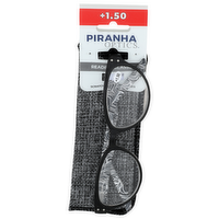 Piranha Optics +1.50 Reading Glasses +1.50 - 1 Each