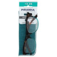 Piranha Optics +3.25 Reading Glasses +3.25 - 1 Each