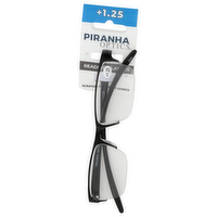 Piranha Optics +1.25 Reading Glasses - 1 Each