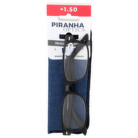 Piranha Optics +1.50 Reading Glasses +1.50 - 1 Each