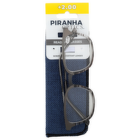 Piranha Optics Reading Glasses - 1 Each