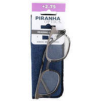 Piranha Optics +2.75 Reading Glasses +2.75 - 1 Each