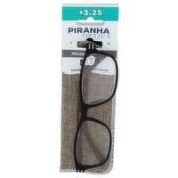 Piranha Optics +3.25 Reading Glasses +3.25 - 1 Each