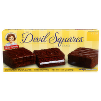 Little Debbie Devil Squares Cakes - 1.176 Ounce - 10 Count