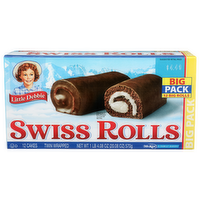 Little Debbie Big Pack Swiss Rolls - 1.673 Ounce - 12 Count