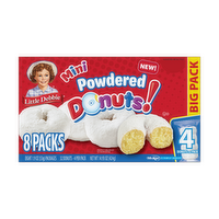 Little Debbie Big Pack Mini Powdered Donuts - 17.49 Ounce