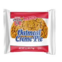 Little Debbie Snack Oatmeal Creme Pies - 3 Ounce