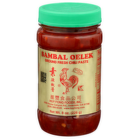Huy Fong Foods, Inc. Ground Fresh Chili Paste Sambal Oelek - 8 Ounce