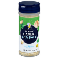 Morton Garlic Sea Salt - 8.5 Ounce