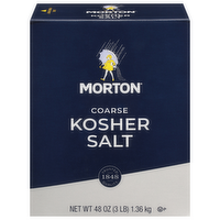 Morton Salt Morton Coarse Kosher Salt - 48 Ounce