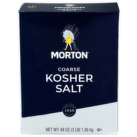 Morton Coarse Kosher Salt - 48 Ounce