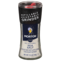 Morton ® Sea Salt Refillable Grinder - 2.5 Ounce