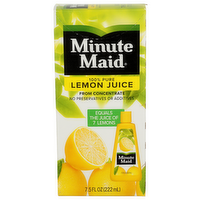 Minute Maid Lemon Juice - 7.5 Fluid Ounce