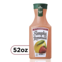 Simply Strawberry Lemonade Bottle - 52 Fluid Ounce