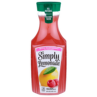 Simply Lemonade With Raspberry All Natural - 52 Fluid Ounce