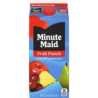 Minute Maid Fruit Punch, Made w Real Juice - 59 Fluid Ounce