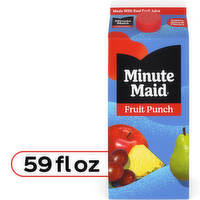 Minute Maid Fruit Punch Juice Drink Carton - 59 Fluid Ounce
