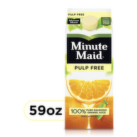 Minute Maid Pulp Free Orange Juice Carton - 59 Fluid Ounce