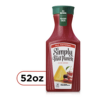 Simply Fruit Punch Juice Drink Bottle - 52 Fluid Ounce