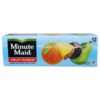 Minute Maid Fruit Punch - 12 Fluid Ounce - 12 Count