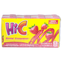 Hi-C Boppin' Strawberry - 6 Fluid Ounce - 8 Count