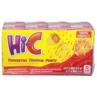 Hi-C Pineapple And Orange Torrential Tropical Punch - 6 Fluid Ounce - 8 Count