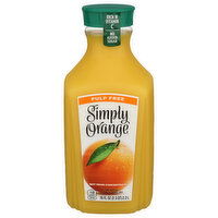 Simply Orange Juice Large Size Pulp Free - 76 Fluid Ounce