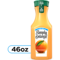 Simply Calcium Orange Juice Bottle - 46 Fluid Ounce