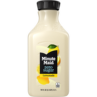 Minute Maid Zero Sugar Lemonade Bottle - 76 Fluid Ounce