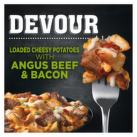 Devour With Angus Beef & Bacon Loaded Cheesy Potatoes - 9 Ounce