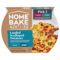 HOMEBAKE 425/30 425°30 Loaded Scalloped Potatoes Frozen Side, Box - 19.8 Ounce