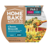 HOMEBAKE 425/30 425°30 Cheesy Broccoli Frozen Side, Box - 19.4 Ounce