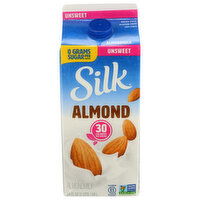 Silk Almondmilk Unsweet Original - 64 Fluid Ounce