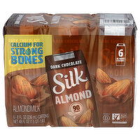 Silk Almondmilk Dark Chocolate - 8 Fluid Ounce - 6 Count