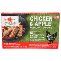 APPLEGATE Breakfast Sausage Nat Chckn & Apple Brkfst Ssge Lnks - 0.7 Ounce - 10 Count