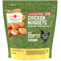 Applegate Naturals Gluten-Free Chicken Nuggets Family Size Breaded - 16 Ounce
