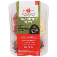 Applegate Snacking Nat Chorizo Charcuterie Plate Meat Snacks - 2.5 Ounce