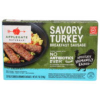 APPLEGATE Breakfast Sausage Nat Savory Turkey Brkfst Ssge Links - 0.7 Ounce - 10 Count