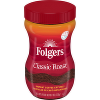 Folgers Classic Roast Instant Coffee Crystals - 8 Ounce - 1 Count