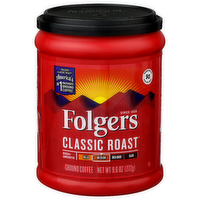 Folgers Classic Roast Ground Coffee - 9.6 Ounce