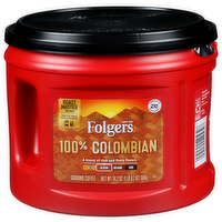 Folgers Medium Ground 100% Colombian - 24.2 Ounce